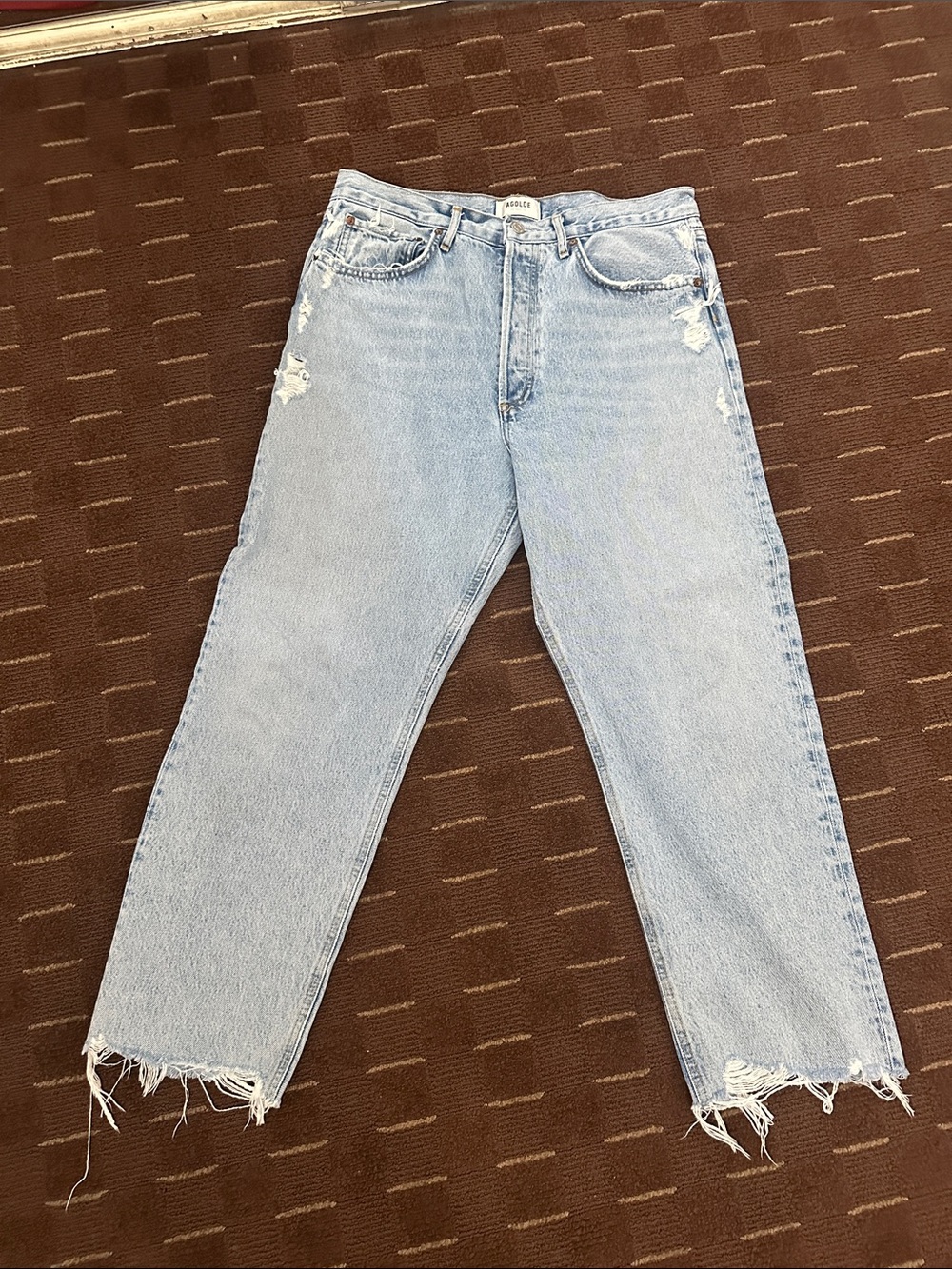 Agolde Light Blue Denim Jeans